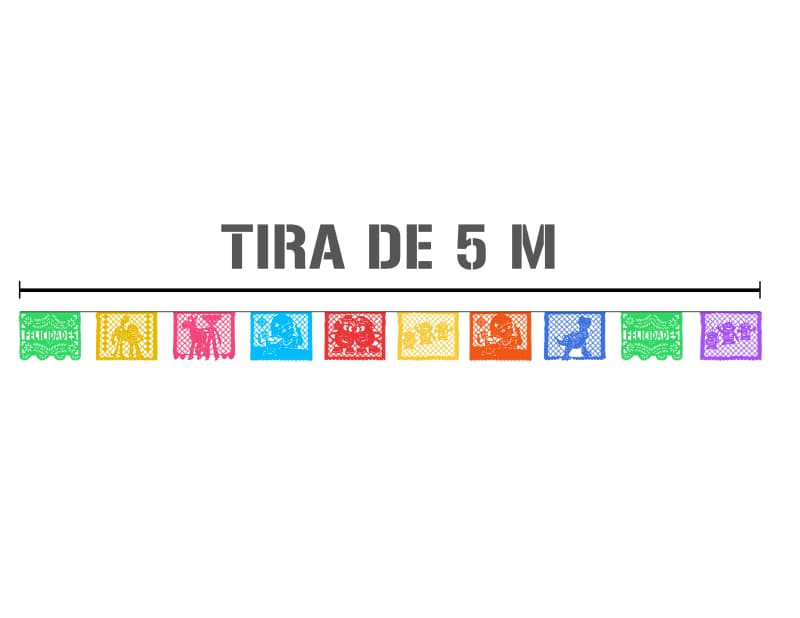 Tiras de Plastico Toy Story Enramada de Plastico Picado