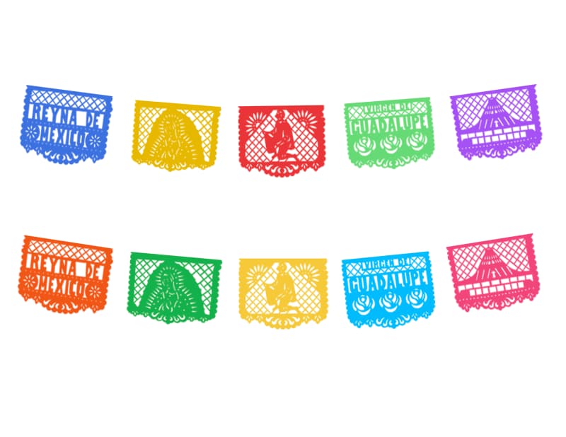 Tiras de Virgen de Guadalupe listas para envio