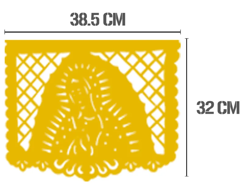 Tiras de Virgen de Guadalupe listas para envio
