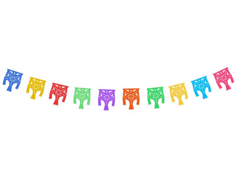 Tira de Piñata Enramada lista para colgar Guirnalda de Navidad